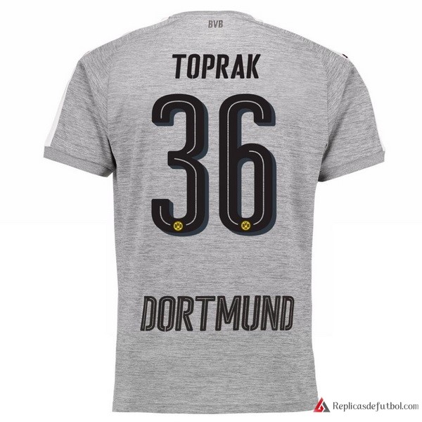 Camiseta Borussia Dortmund Tercera equipación Toprak 2017-2018